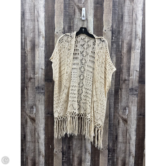 Swimwear Cover-up By Cme In Tan, Size: Osfm