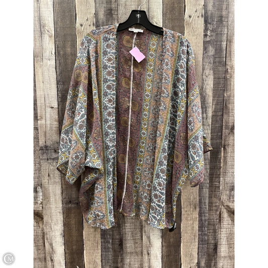 Kimono By American Eagle In Nautical Print, Size: M