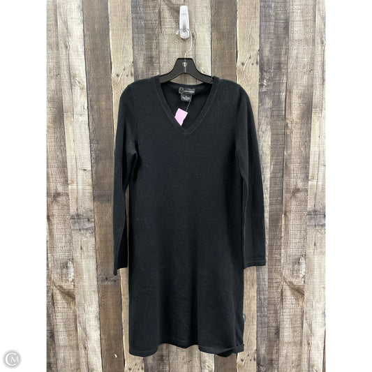 Dress Casual Midi By Bloomingdales In Black, Size: M