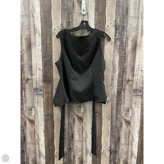 Top Sleeveless By Shein In Black, Size: L