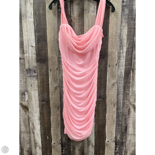 Dress Casual Midi By Prettygarden In Pink, Size: M