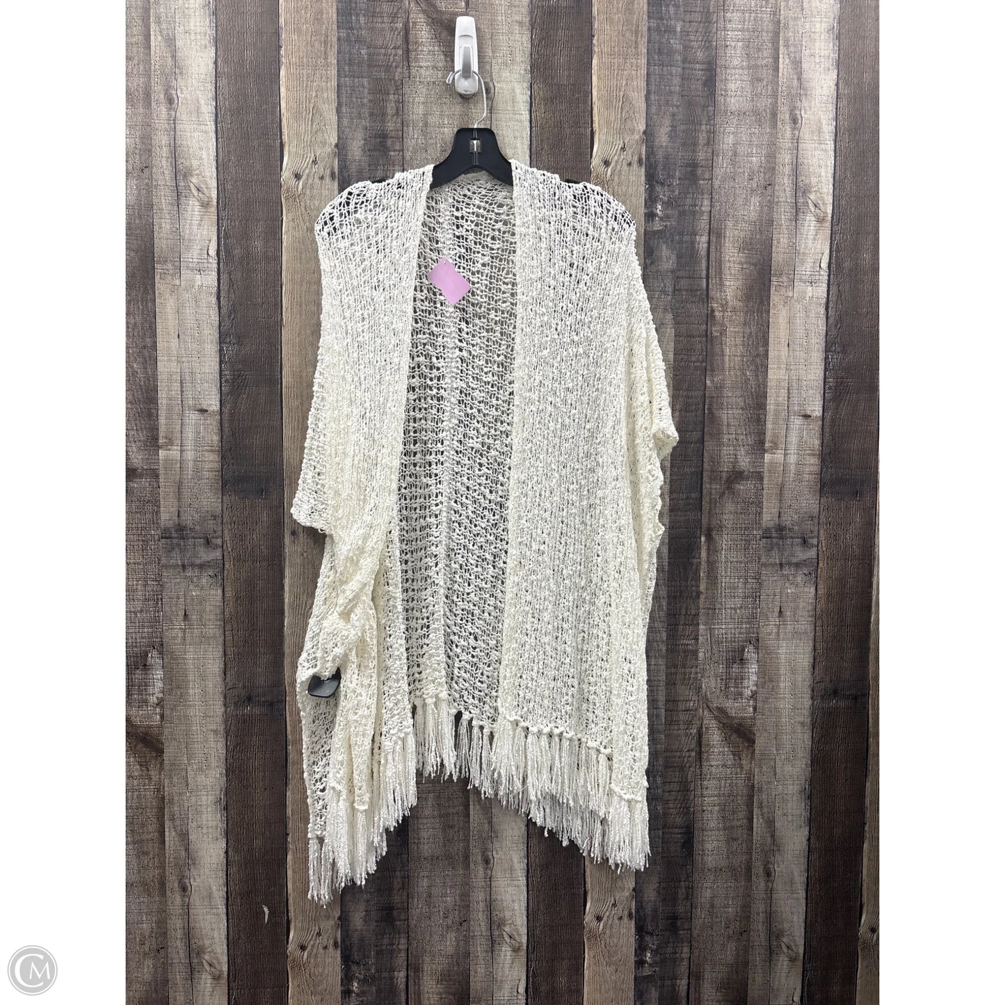 Cardigan By Cme In White, Size: Osfm