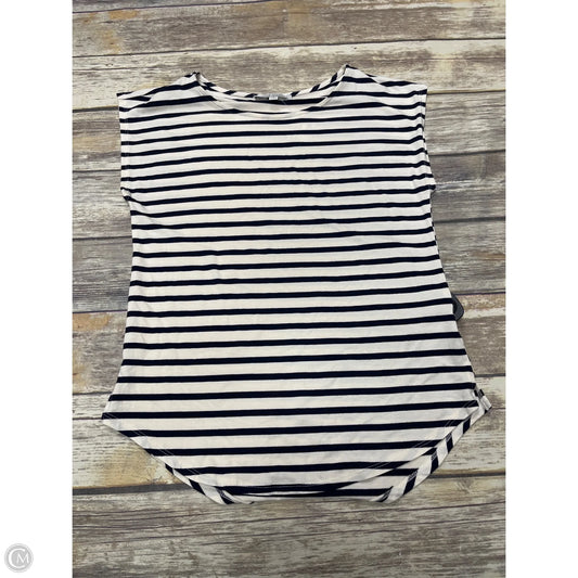 Top Short Sleeve By Green Envelope In Striped Pattern, Size: S