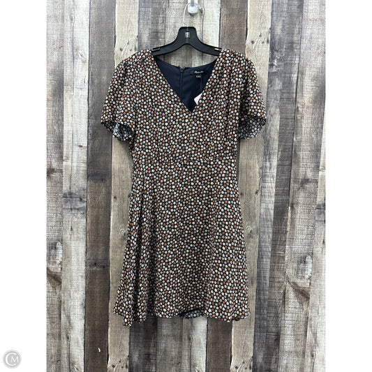 Dress Casual Midi By Madewell In Multi-colored, Size: 0