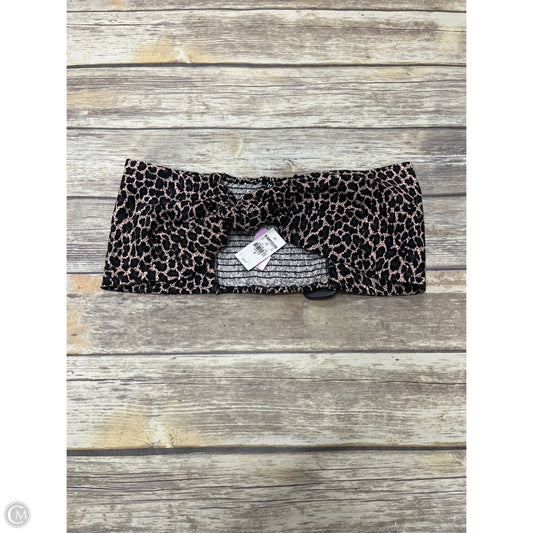 Top Sleeveless By Express In Animal Print, Size: M