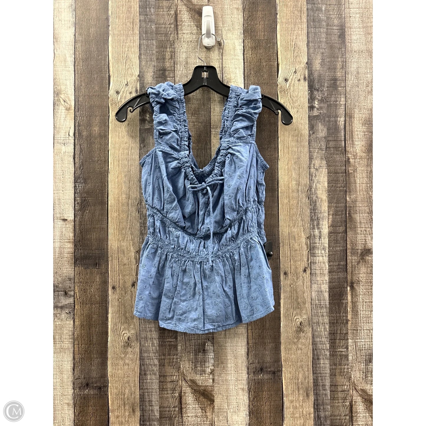 Top Sleeveless By Old Navy In Blue, Size: L