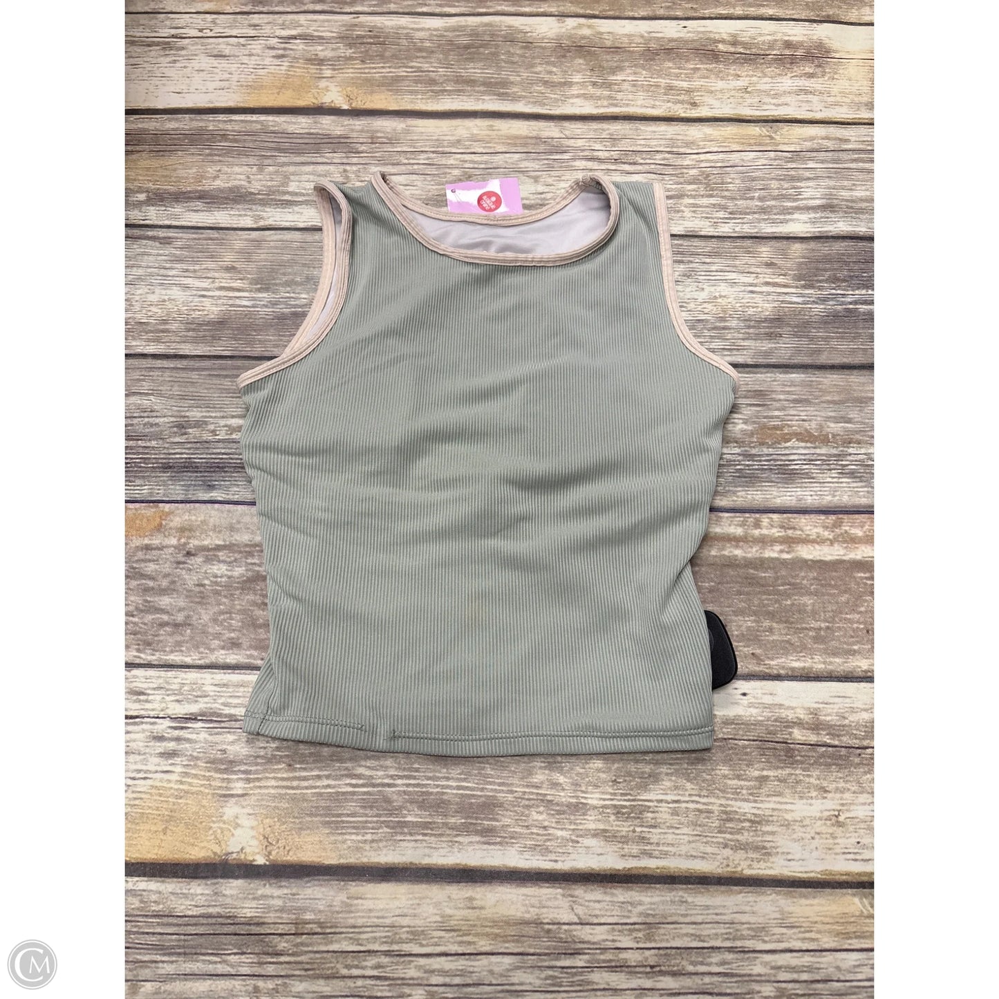 Athletic Tank Top By Cme In Green, Size: Xxs