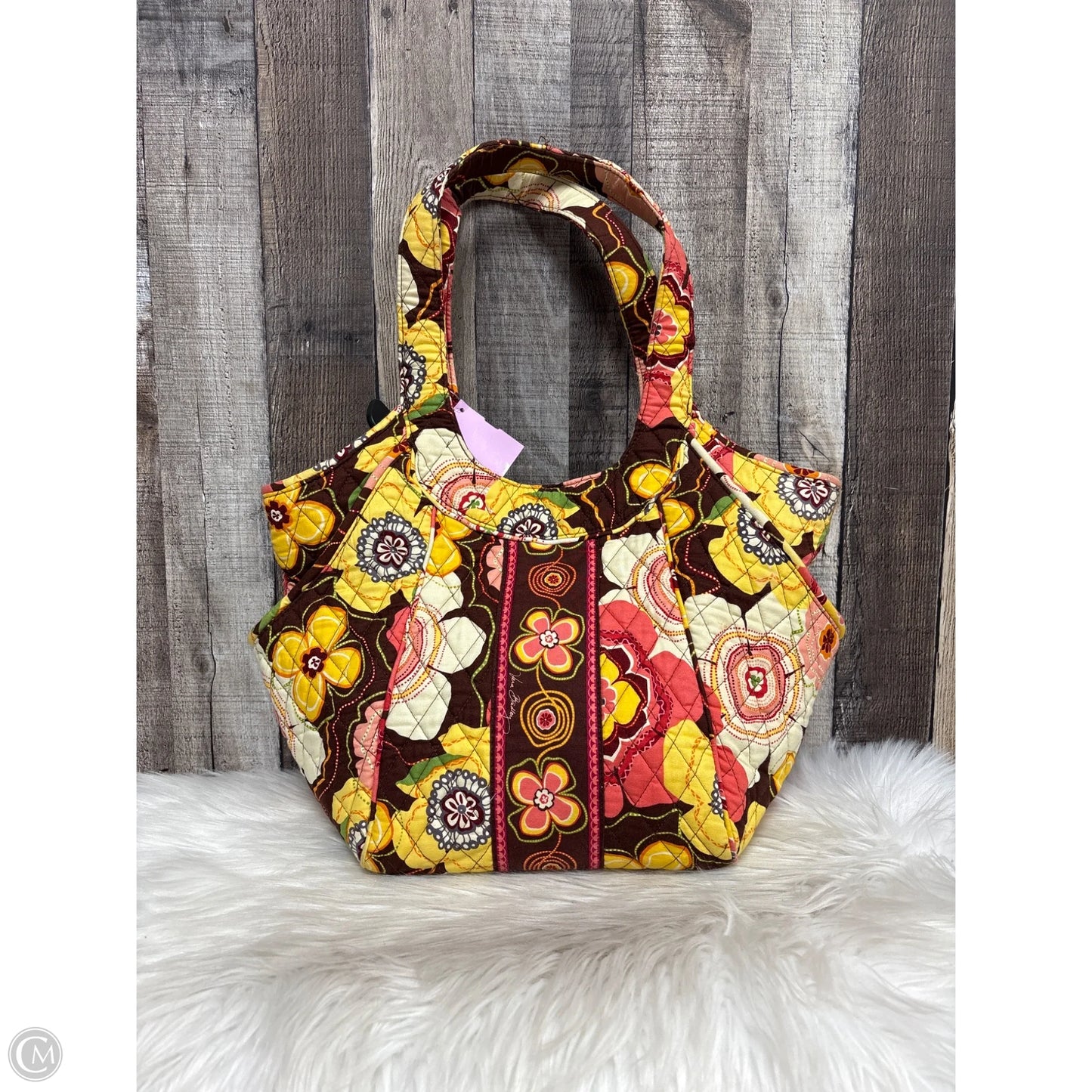 Handbag By Vera Bradley, Size: Medium