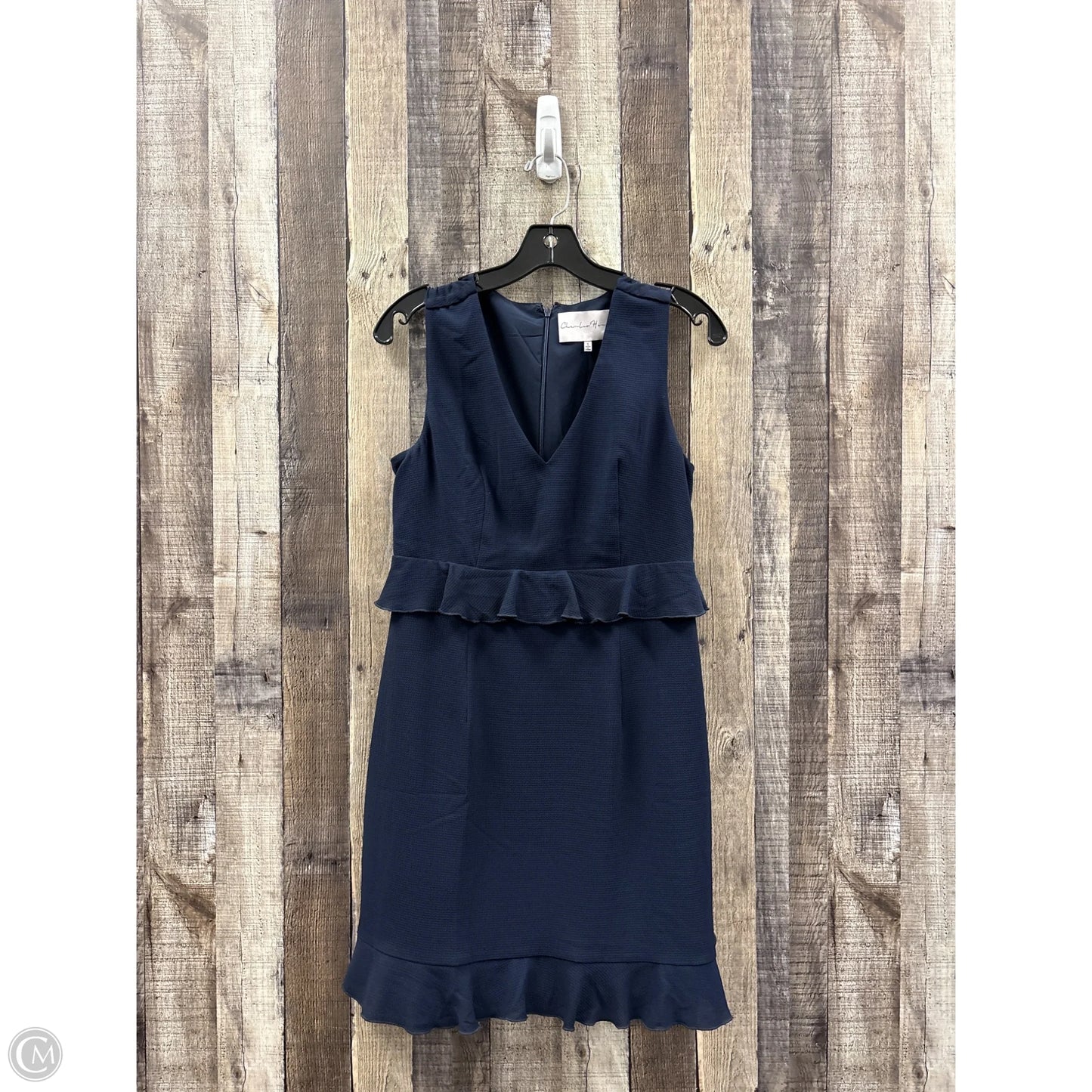 Dress Casual Midi By Cme In Navy, Size: S