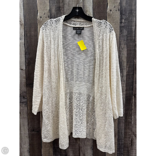 Cardigan By United States Sweaters In White, Size: L