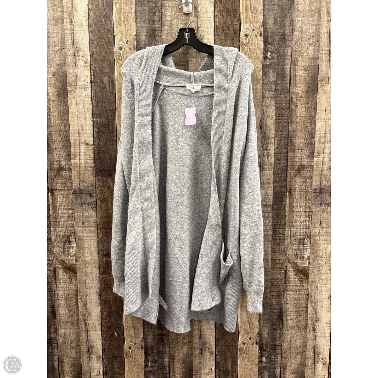 Sweater Cardigan By Lou And Grey In Grey, Size: L