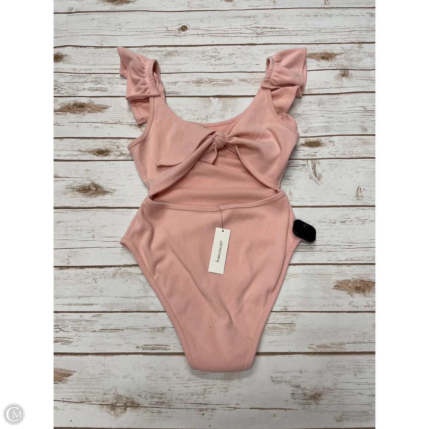 Bodysuit By Francesca's In Pink, Size: L