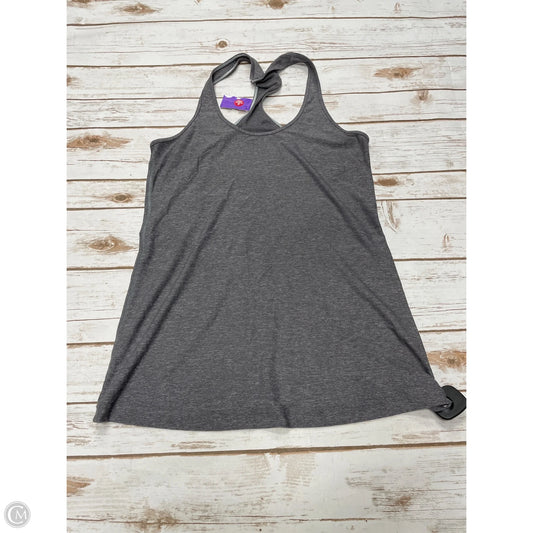 Athletic Tank Top By Lululemon In Grey, Size: Xl