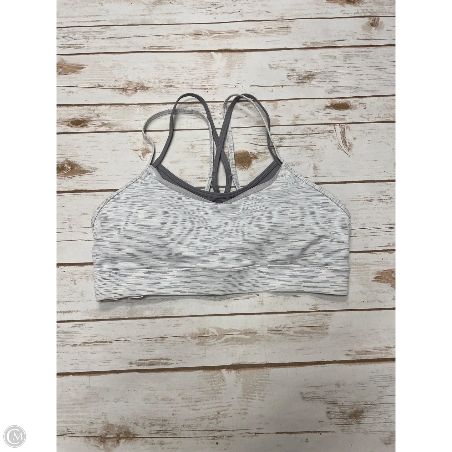 Athletic Bra By Zyia In White, Size: L