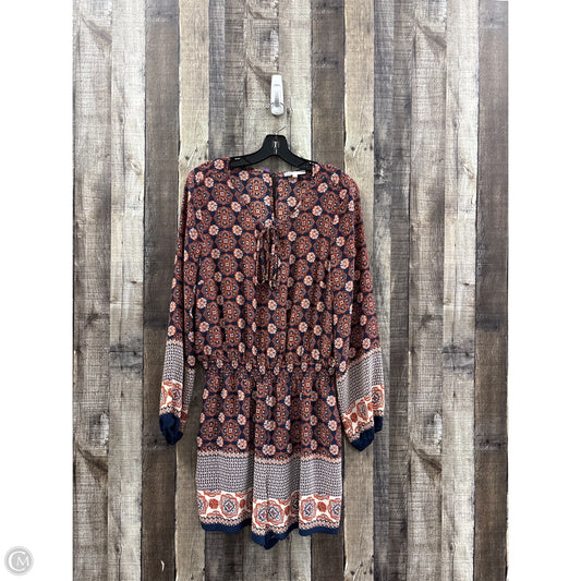 Romper By Dr2 In Multi-colored, Size: L