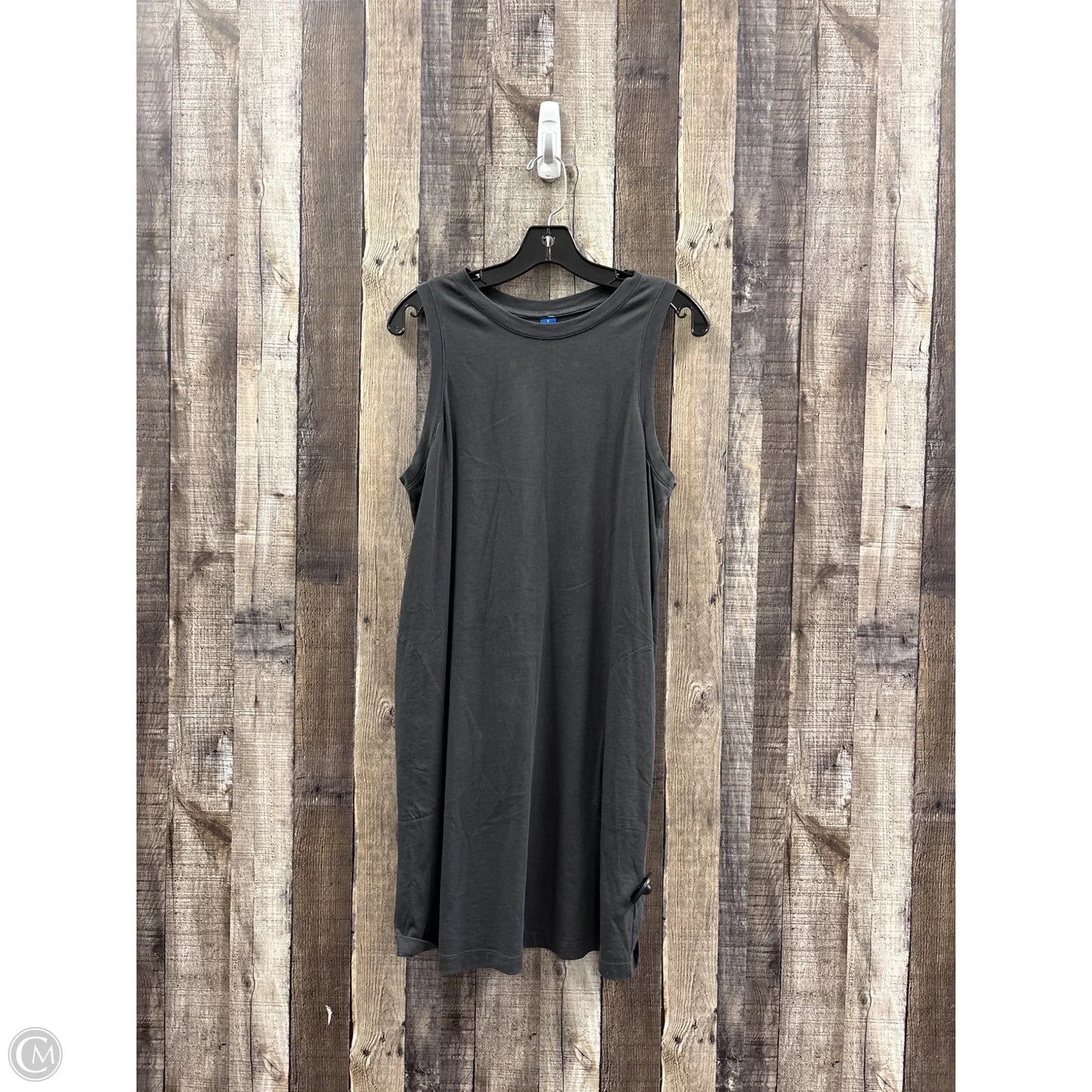 Dress Casual Midi By Old Navy In Grey, Size: L
