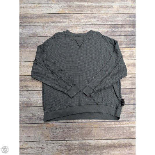 Sweatshirt Crewneck By Aerie In Green, Size: L
