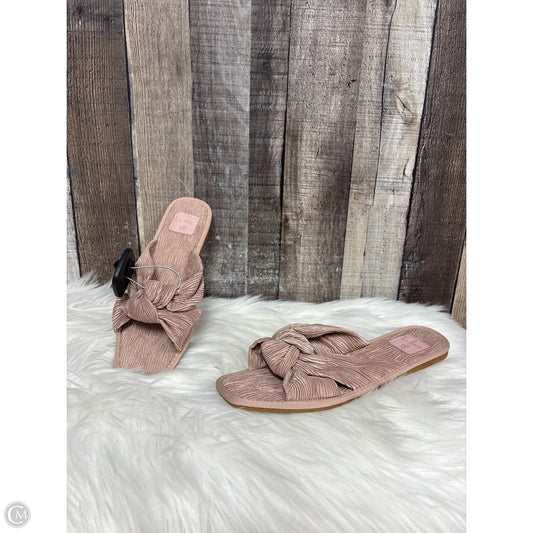 Sandals Flats By Lulus In Pink, Size: 7