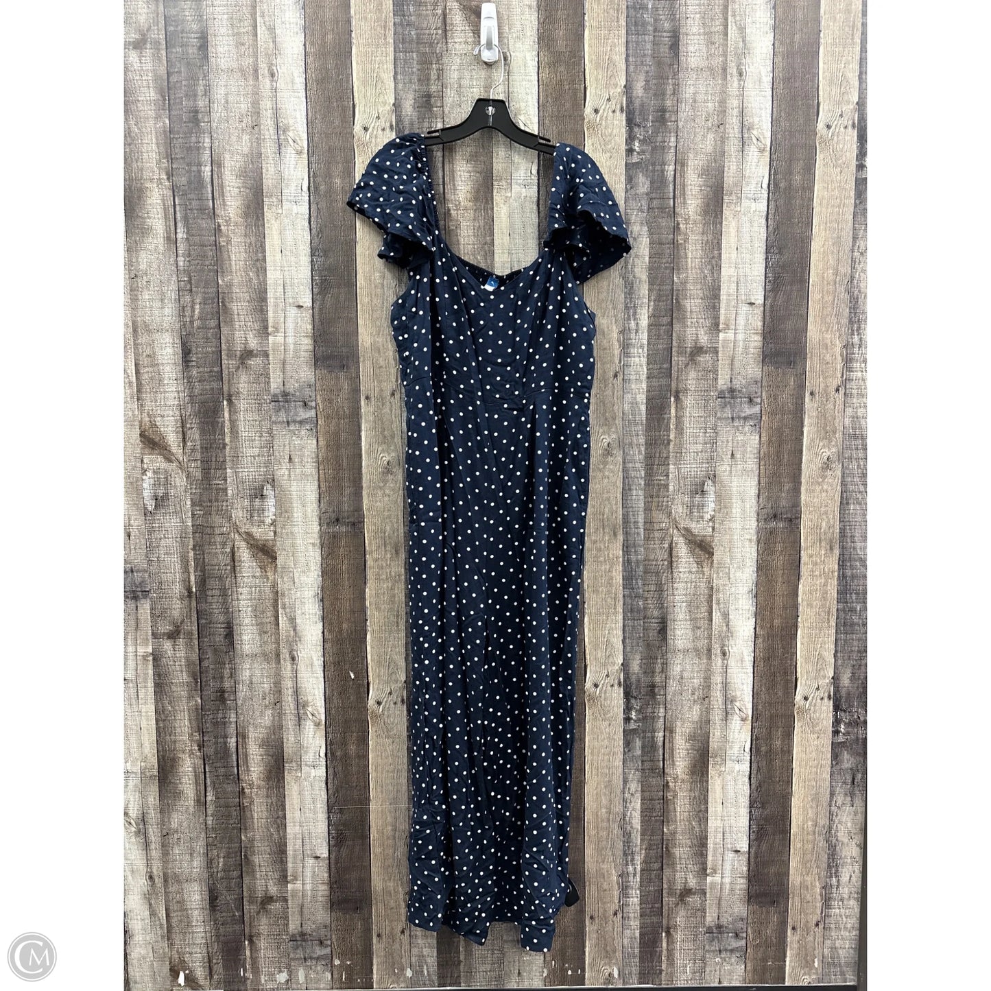 Jumpsuit By Old Navy In Polkadot Pattern, Size: Xl