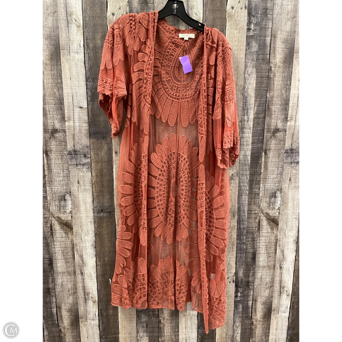 Cardigan By Cme In Bronze, Size: L