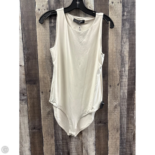 Bodysuit By Loft In Cream, Size: Lp