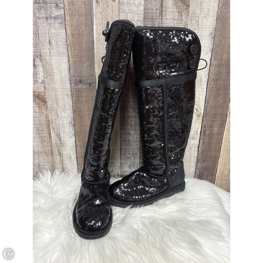 Boots Designer By Ugg In Black, Size: 8