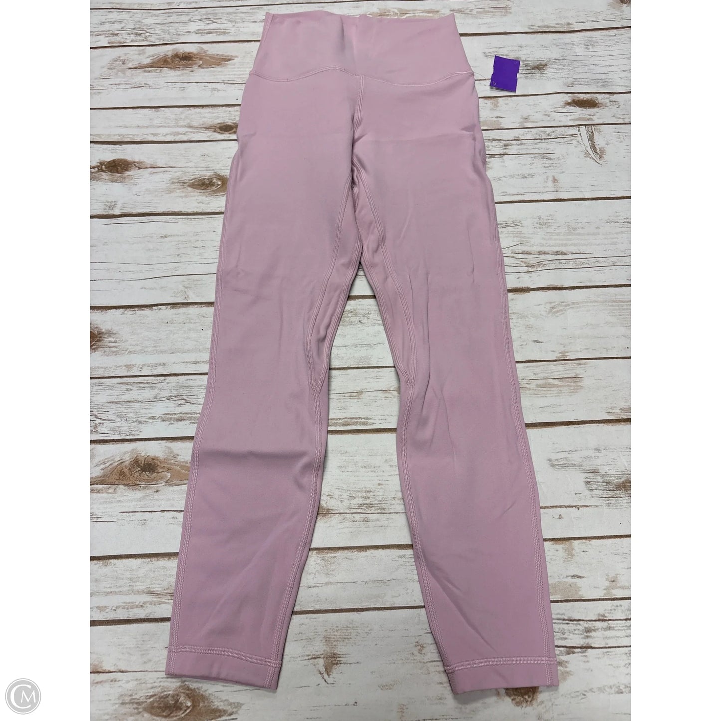Athletic Leggings By Lululemon In Pink, Size: 4