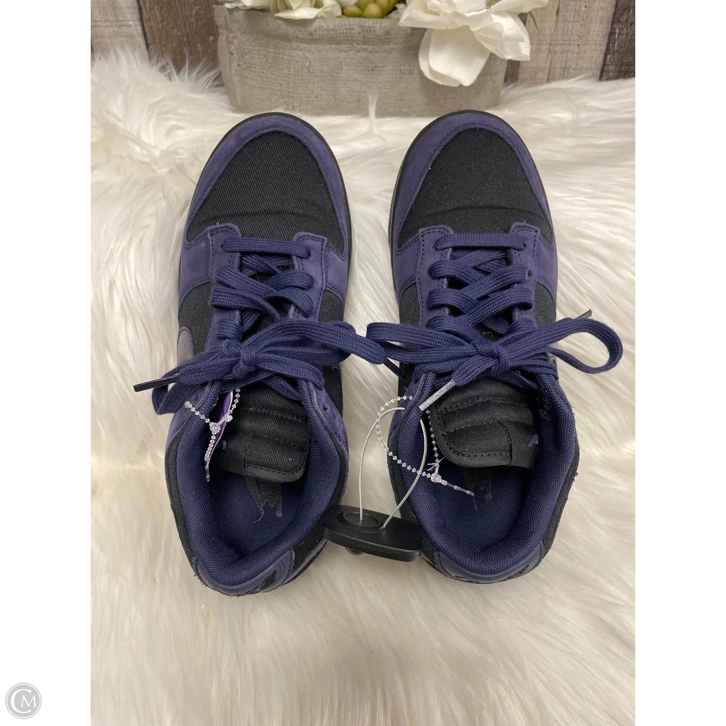 Shoes Athletic By Nike In Black & Purple, Size: 7