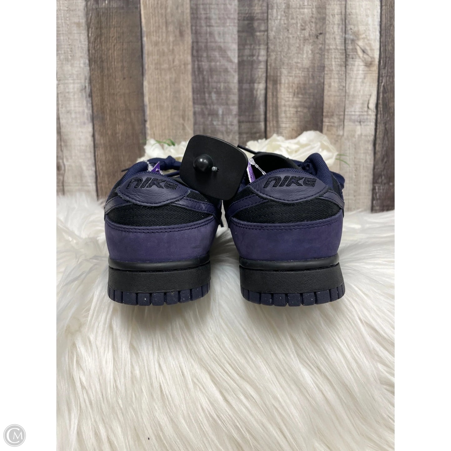 Shoes Athletic By Nike In Black & Purple, Size: 7