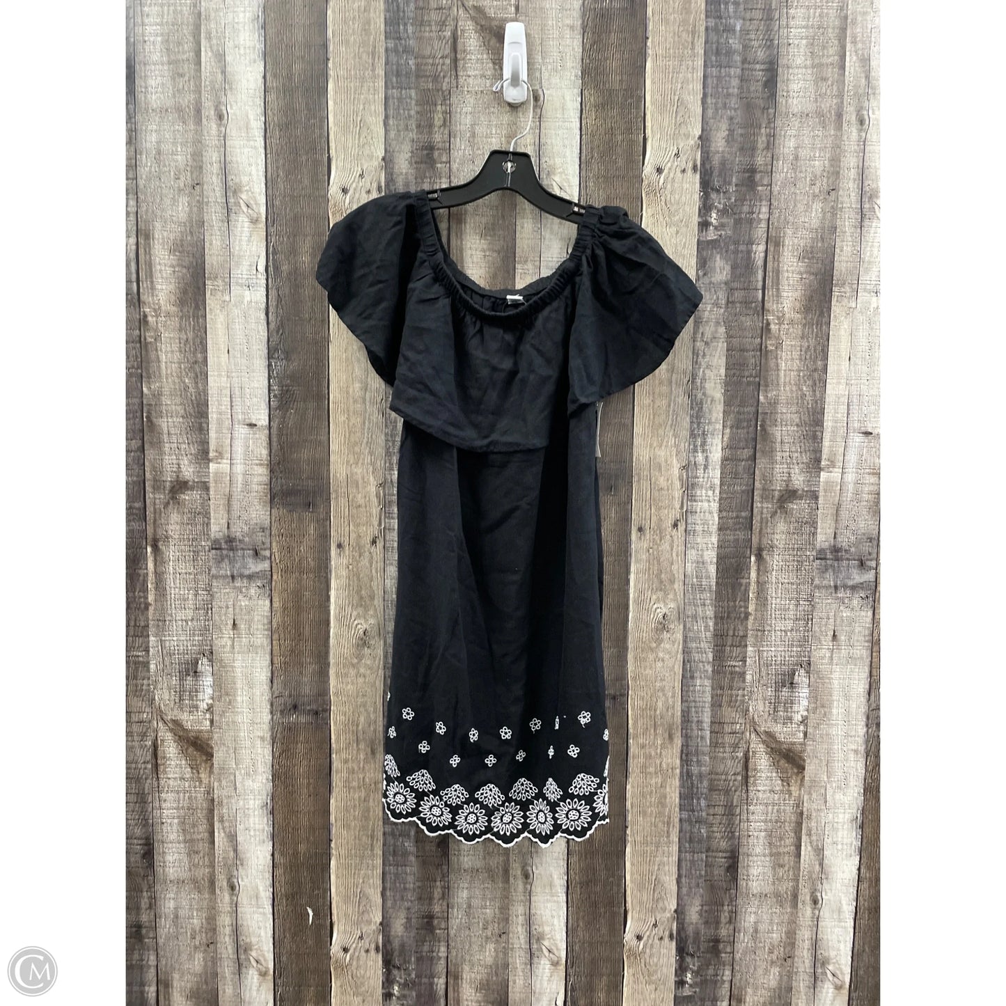 Dress Casual Midi By Old Navy In Black, Size: Xs