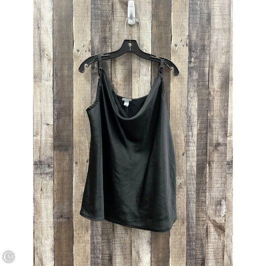 Top Sleeveless By Ava & Viv In Black, Size: 1x