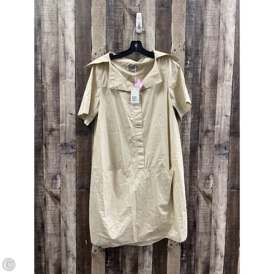 Dress Casual Midi By Cos In Tan, Size: 6