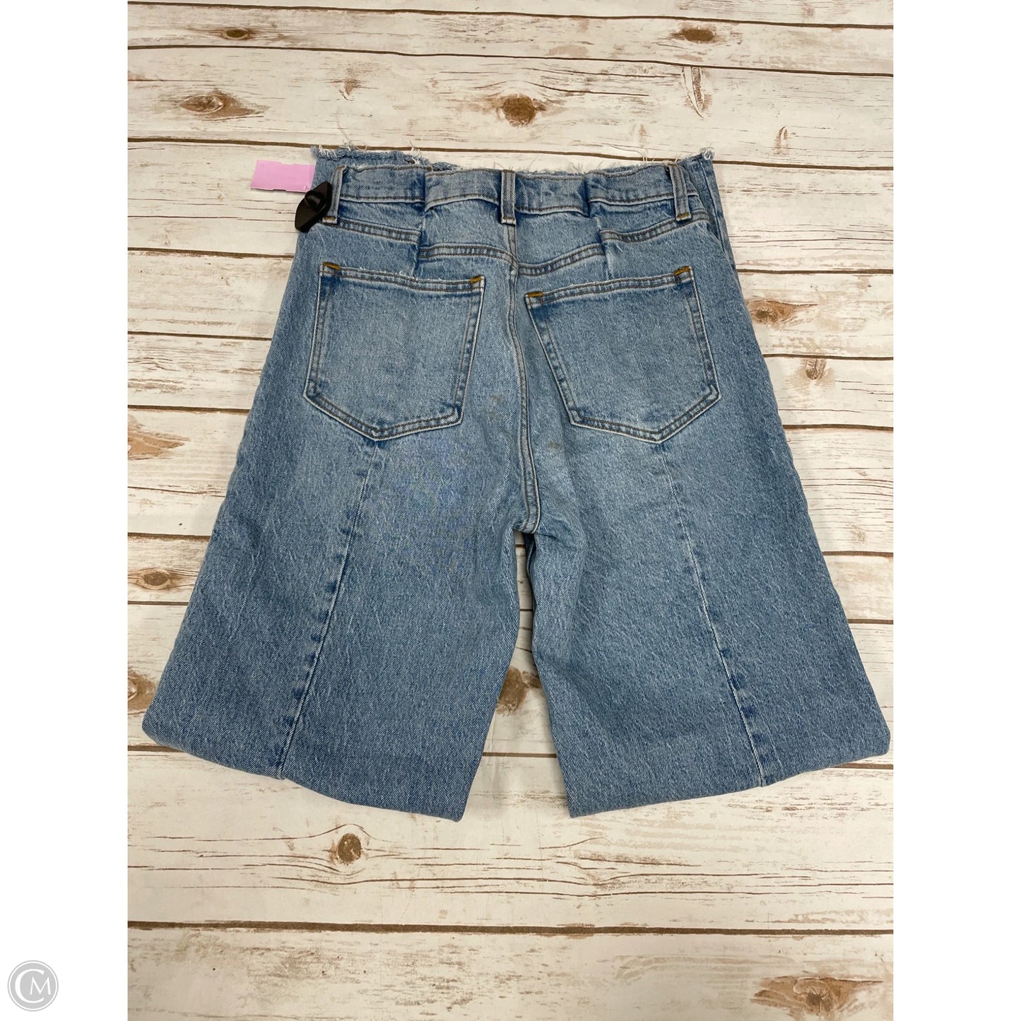 Jeans Straight By Abercrombie And Fitch In Blue Denim, Size: 2