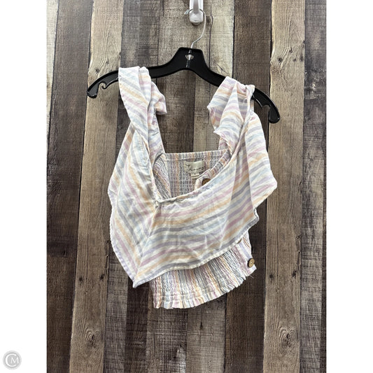 Top Sleeveless By Vintage Havana In Multi-colored, Size: S