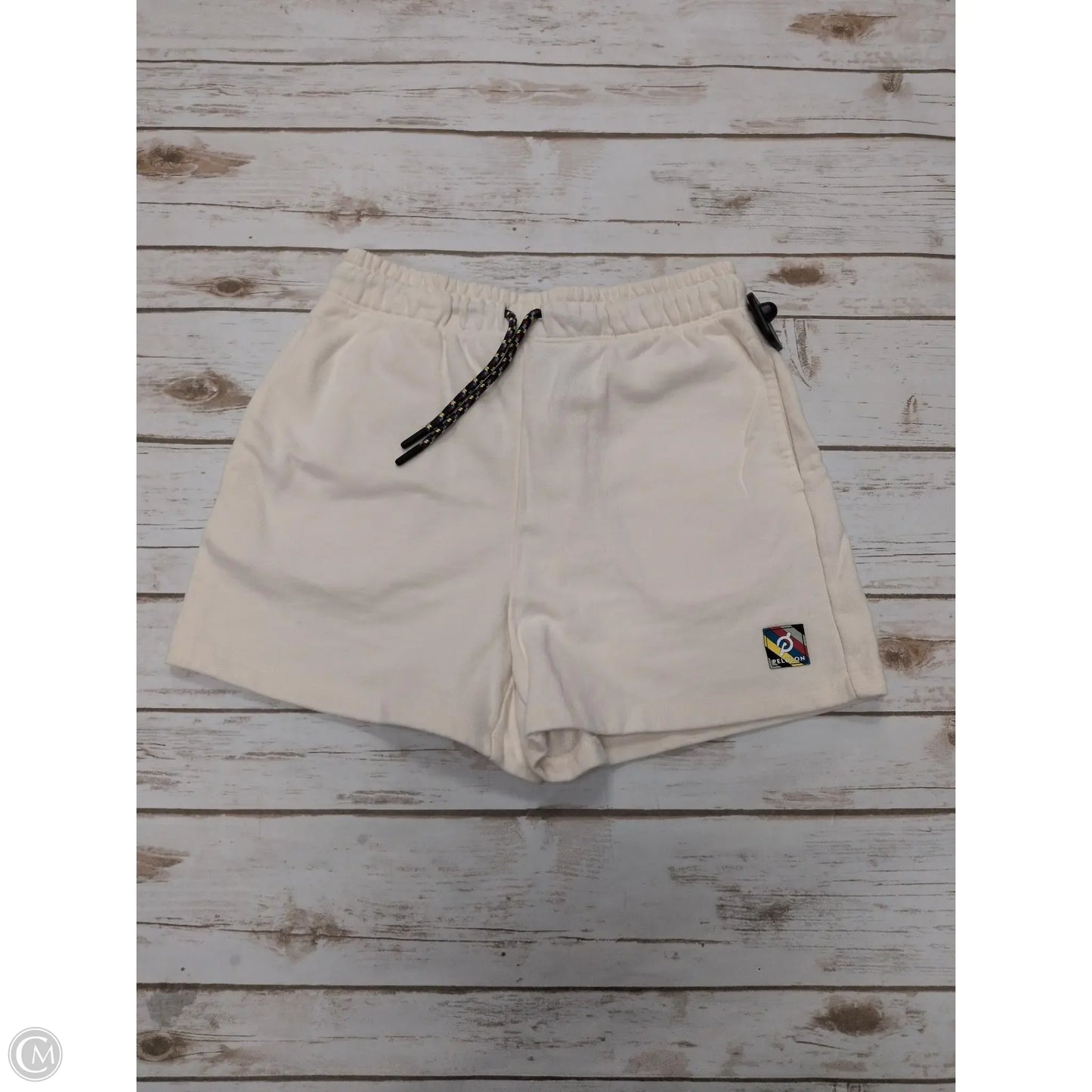 Athletic Shorts By Peloton In Ivory, Size: S