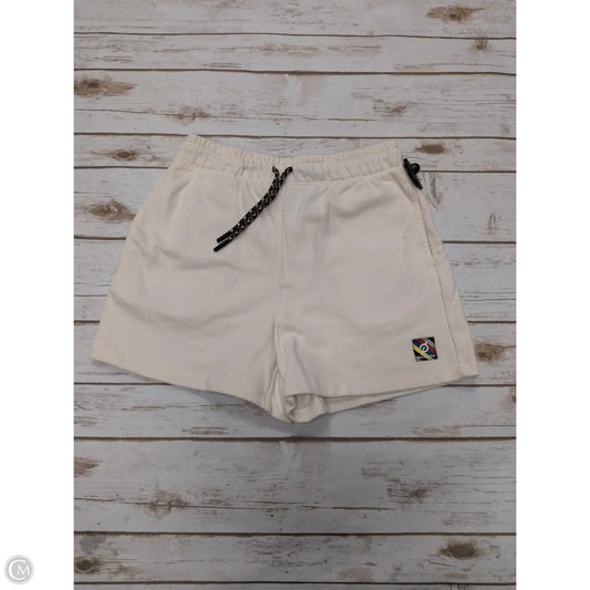 Athletic Shorts By Peloton In Ivory, Size: S