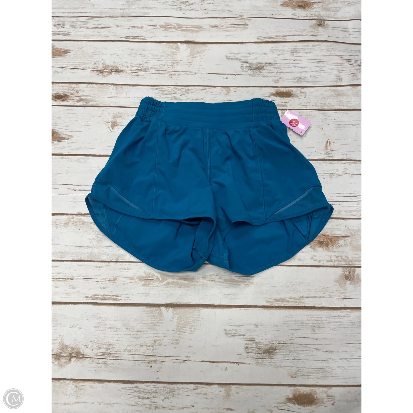 Athletic Shorts By Lululemon In Blue, Size: 4