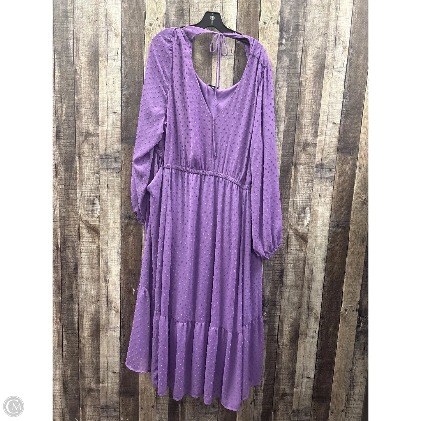 Dress Casual Maxi By Torrid In Purple, Size: 3x