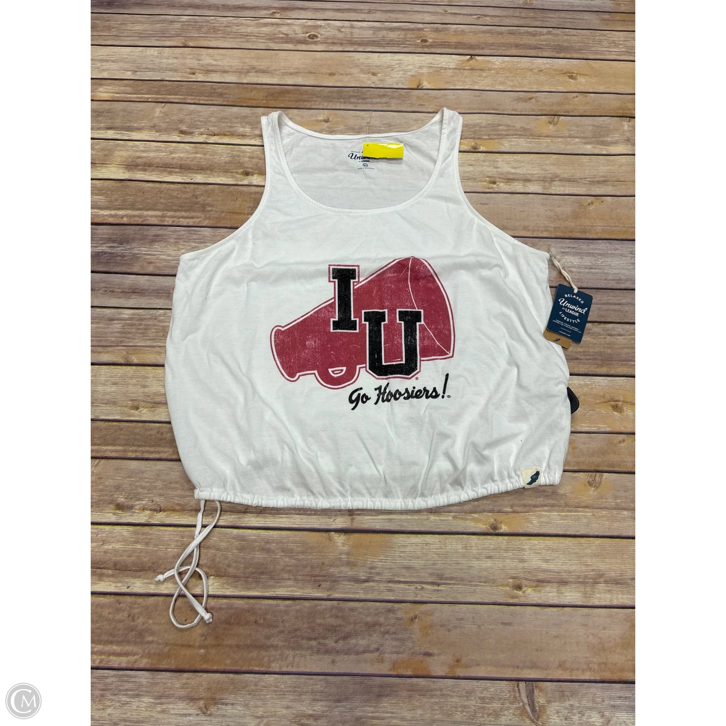 Top Sleeveless By Cme In White, Size: Xl