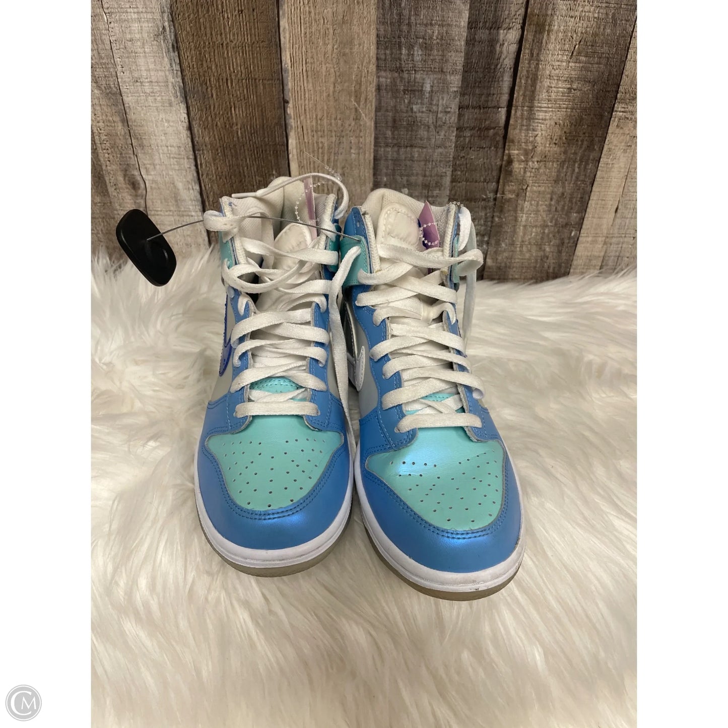 Shoes Athletic By Nike In Blue, Size: 9