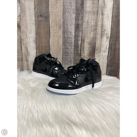 Shoes Luxury Designer By Jordan In Black, Size: 9