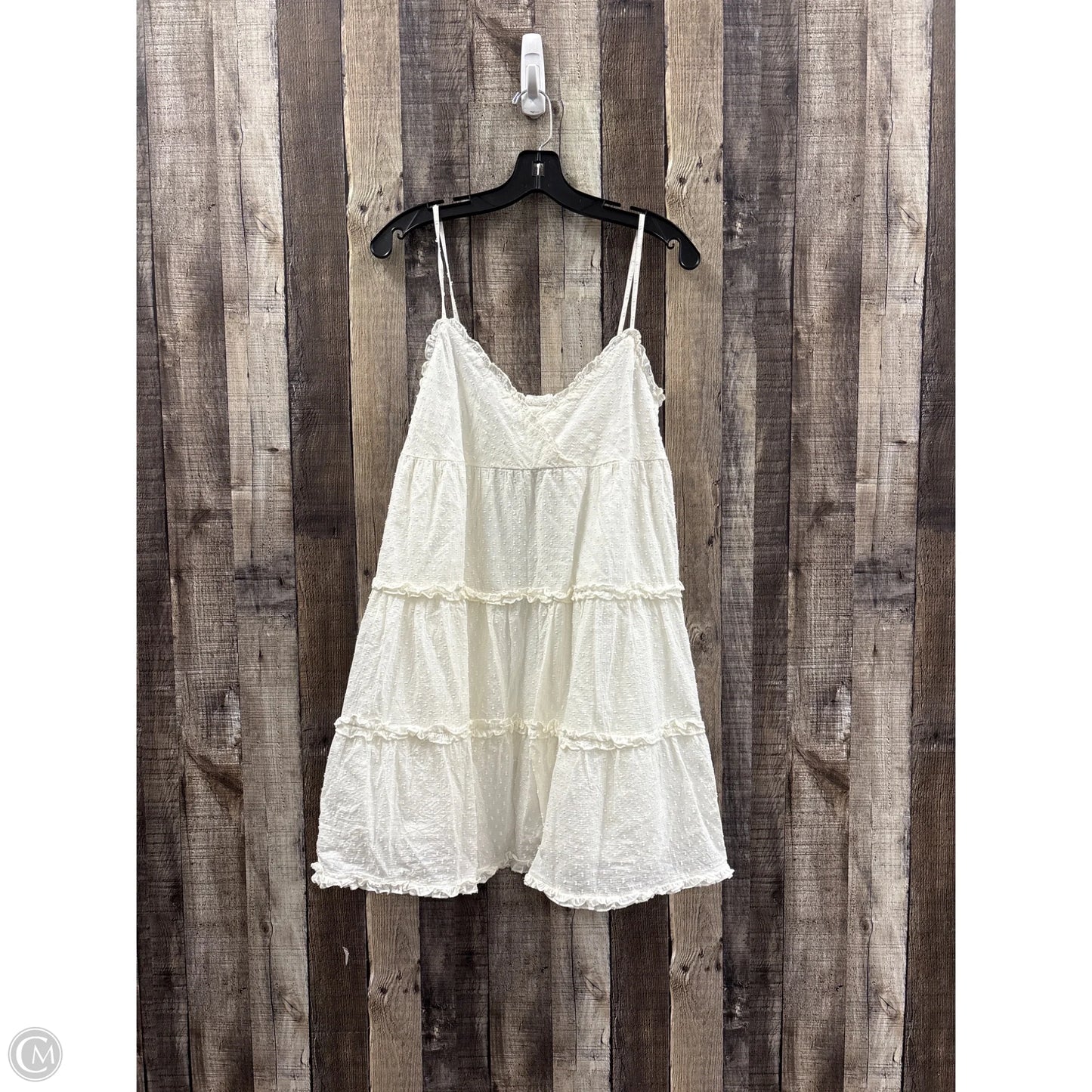 Dress Casual Midi By Cme In Ivory, Size: S