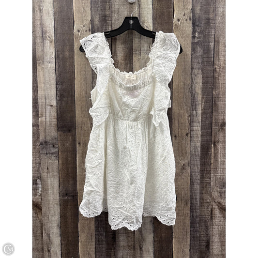 Romper By Mustard Seed In White, Size: S