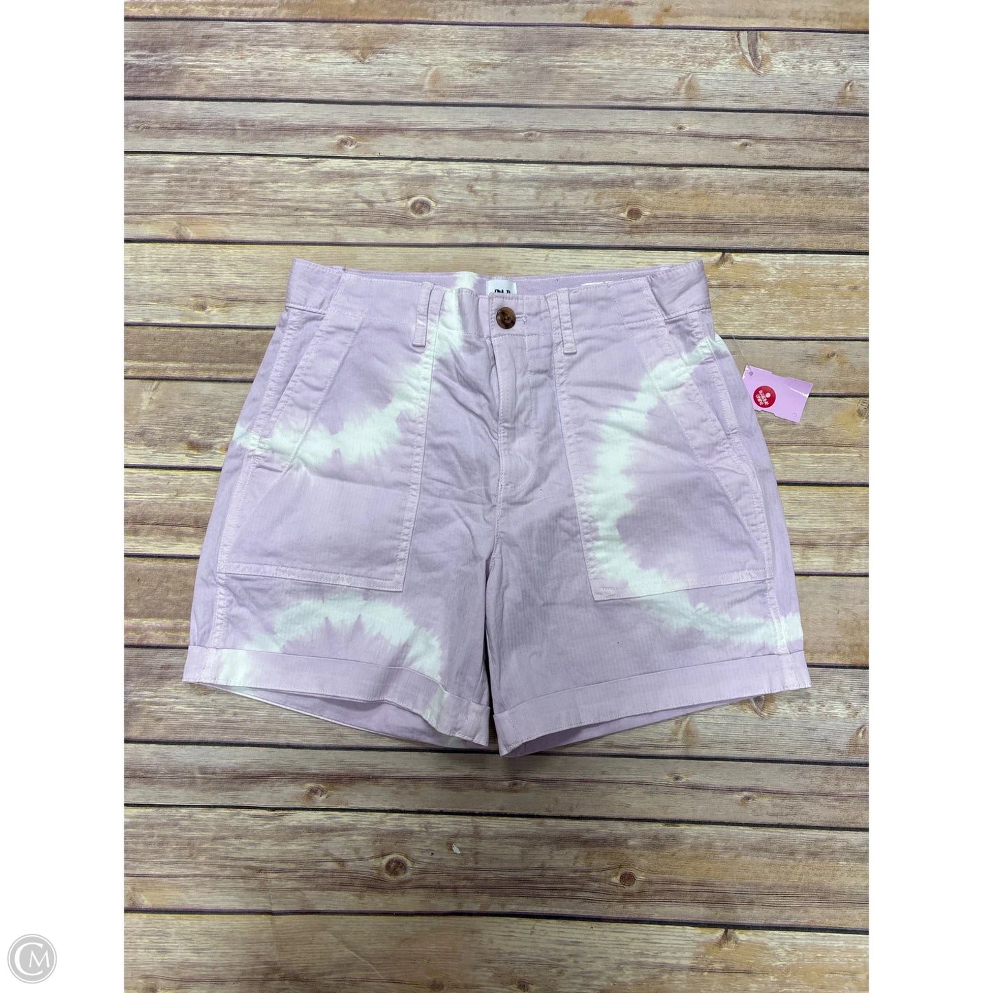 Shorts By Gap In Purple & White, Size: 2