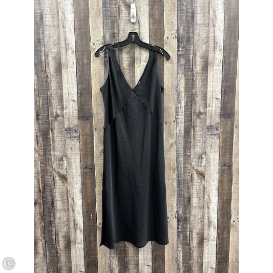 Dress Casual Midi By A New Day In Black, Size: M