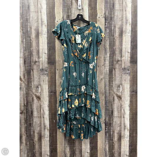 Dress Casual Midi By Cme In Multi-colored, Size: M