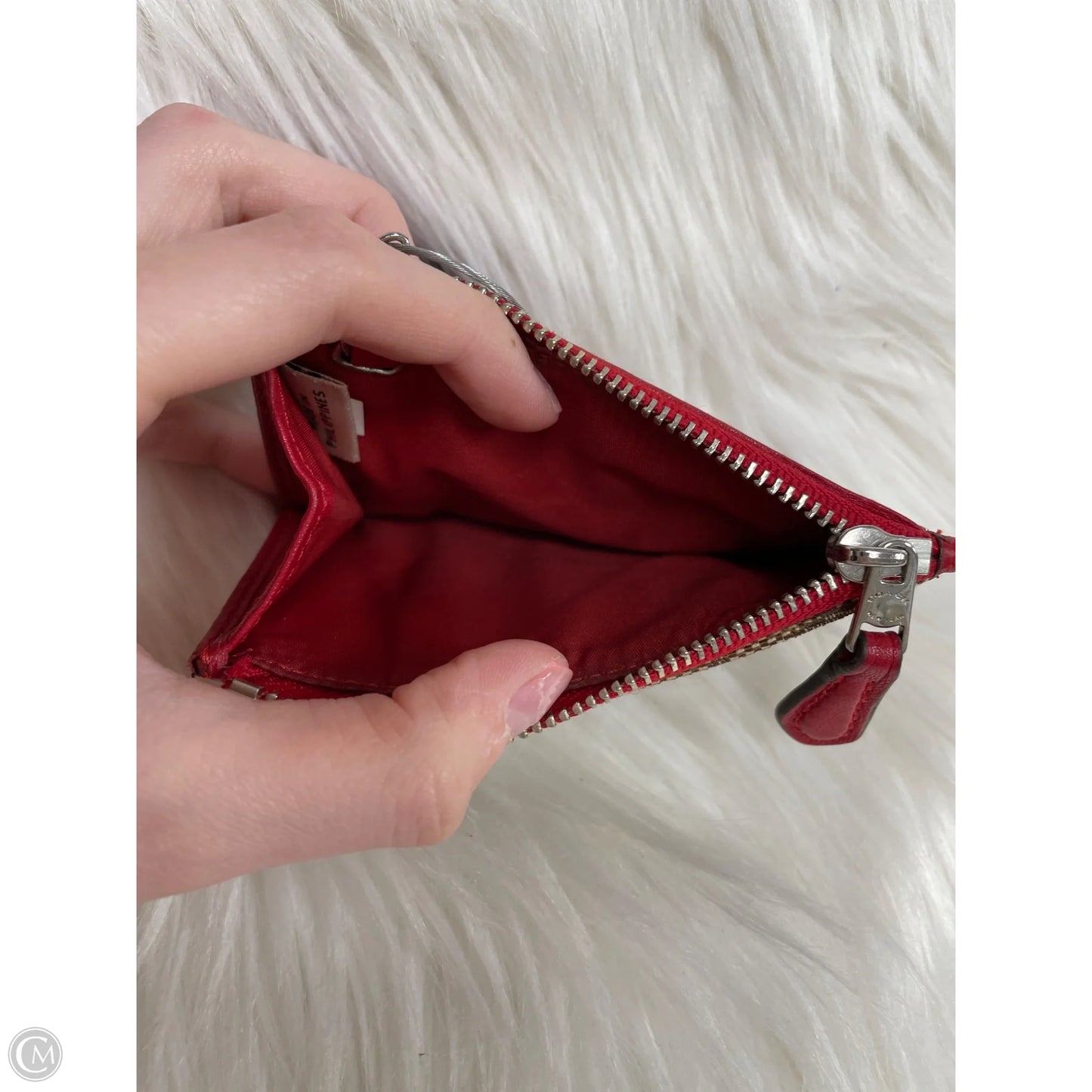 Wallet Designer By Coach, Size: Small