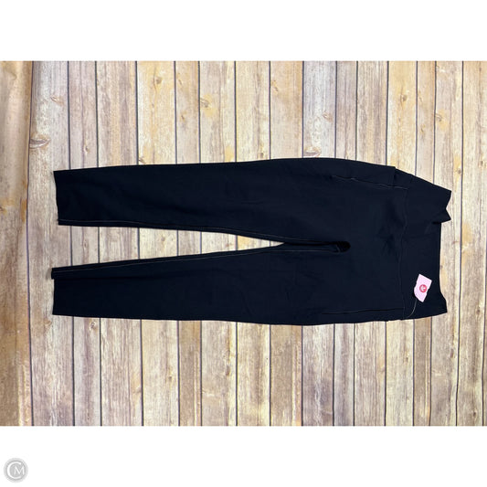 Athletic Leggings By Spyder In Black, Size: M