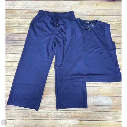 Pants Set 2pc By Cme In Navy, Size: L