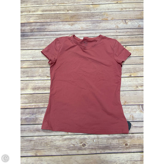 Top Short Sleeve By Apt 9 In Pink, Size: S